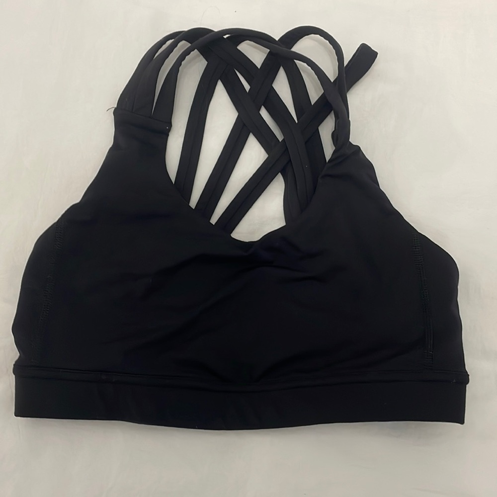 Black Lululemon Sport Bra